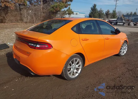 2013 Dodge Dart Sxt from USA, damaged, VIN 1C3CDFBA3DD338862
